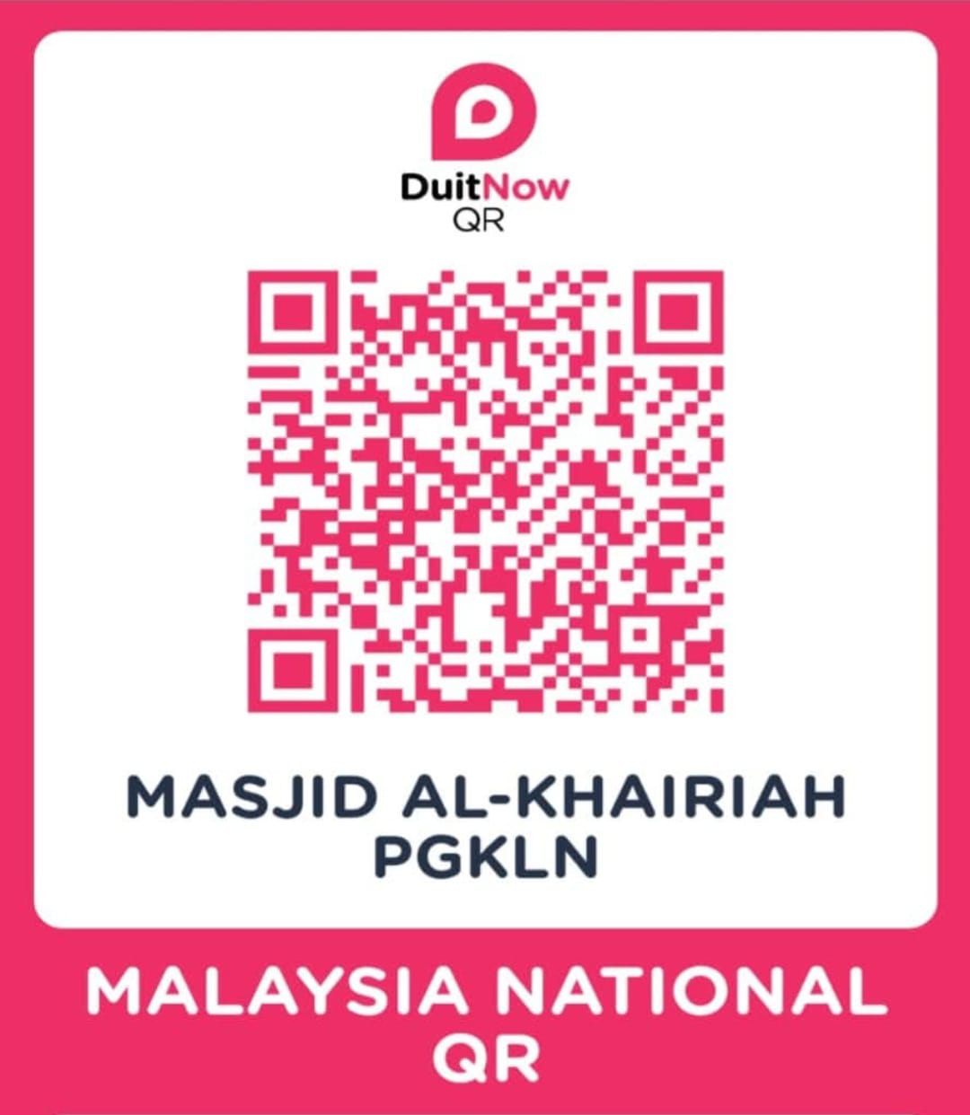 Kod QR Masjid Daerah Kerian